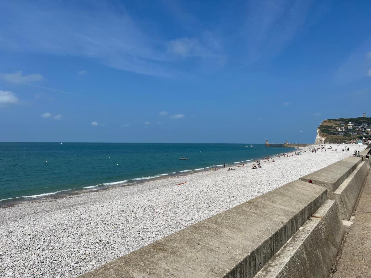 Appartement « Le Casier » Vue Mer Fécamp Exteriör bild