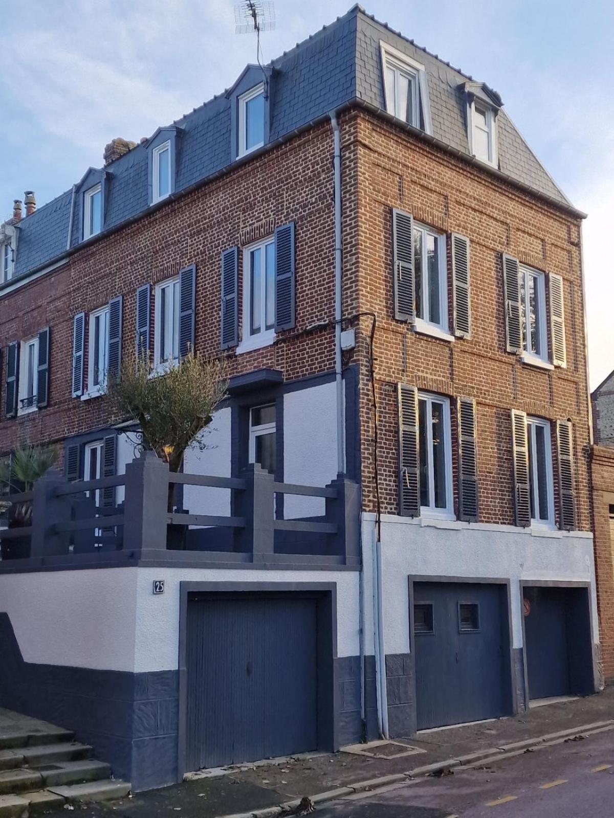 Appartement « Le Casier » Vue Mer Fécamp Exteriör bild